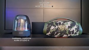 Harman / Kardon Aura Studio 4 vs JBL Boombox 3 ?sound battle?