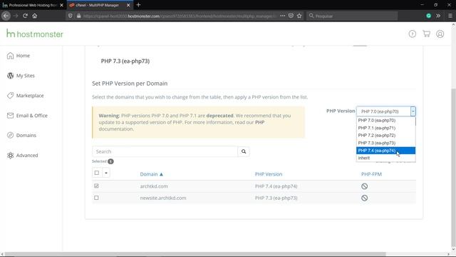How To Change PHP Version In Hostmonster Web Hosting Dashboard? смотреть онлайн