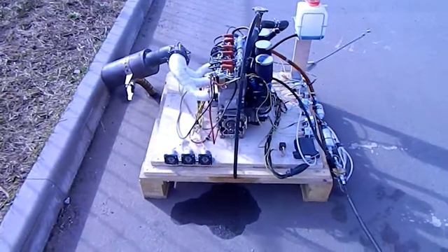 Hirth H37 Start с датчиками и приборами смотреть онлайн