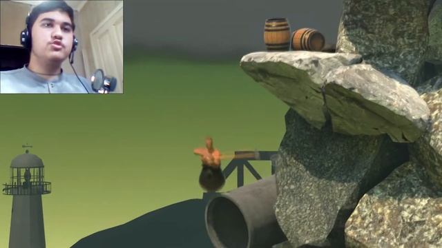 13 МИНУТ МУЧЕНИЯ В ИГРЕ Getting Over It with Bennett Foddy/ Прохождение №1 смотреть онлайн