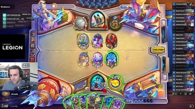 NO Instrument, but NO Issues Mage Run! - Hearthstone Arena смотреть онлайн