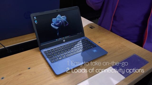 HP Stream 11-ak0516sa 11" Laptop - Intel® Celeron™, 64 GB eMMC, Blue - Quick Look смотреть онлайн