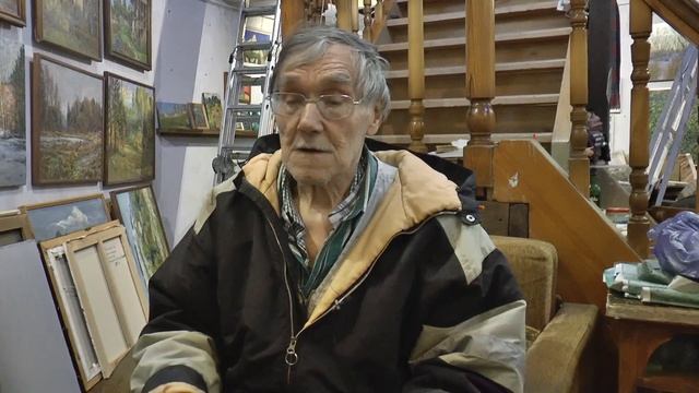 В мастерской художника Виктора Скалкина (1938-2022) серия 2 #Виктор_Скалкин #Живопись смотреть онлайн