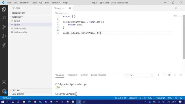 TypeScript Tutorial | Arrow Function смотреть онлайн