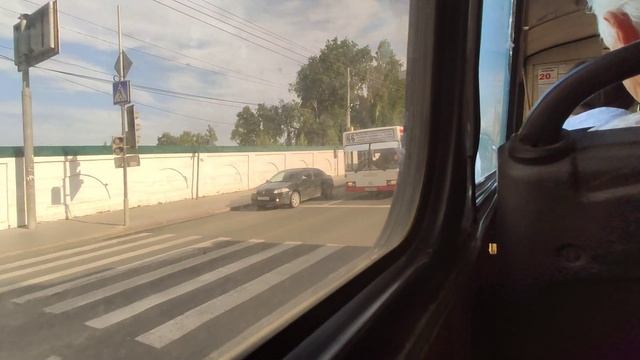 Пенза.Поездка на троллейбусе 7, ЗиУ-682Г-016.02 б.2030(15.06.2021) смотреть онлайн