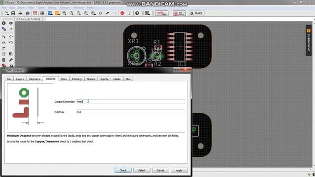 Component layout and DRC Check on PCB in EAGLE смотреть онлайн