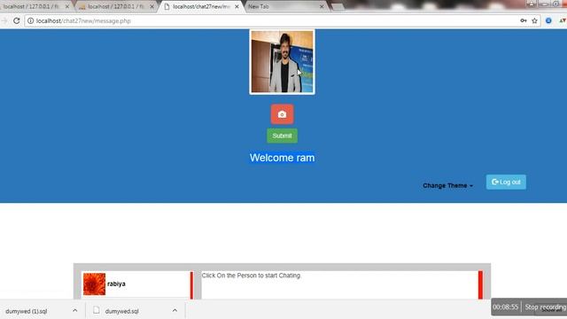 ChatRoom Application with PHP and MYSQL | Whatsapp and facebook like Chat смотреть онлайн
