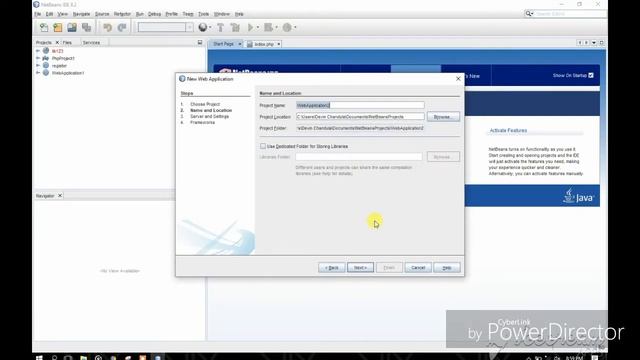 Java Web Application Development Tutorial. How to Create a Web application project in Netbeans смотреть онлайн