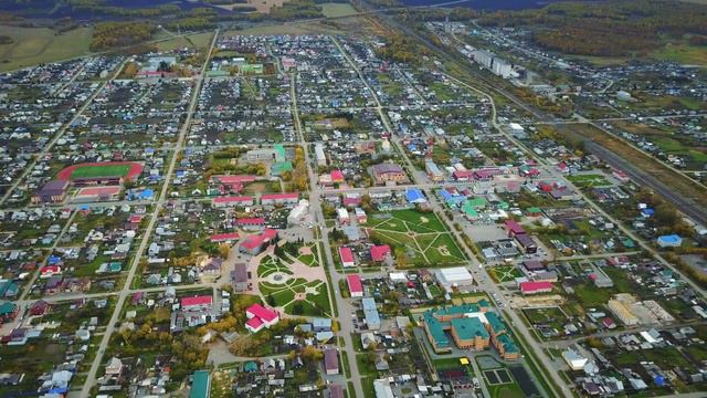 Голышманово с высоты птичьего полета смотреть онлайн
