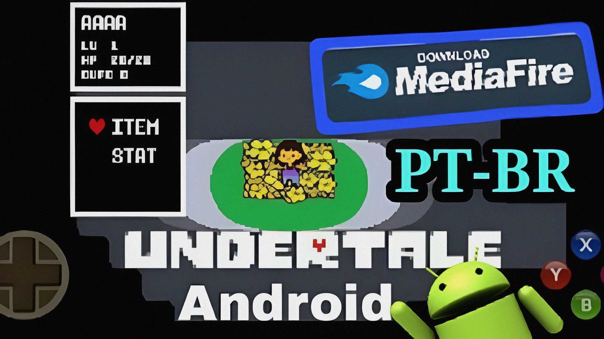Undertale PT-BR no Android - Game Pad mod sem o bug do inventário - Configuração - (DL).mp4 смотреть онлайн