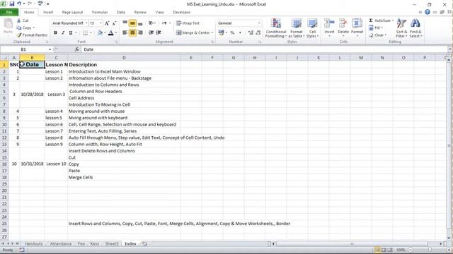 MS Excel - Lesson 11 - Wrap Text - Format - Font - URDU - ایم ایس ایکسل - اردو смотреть онлайн