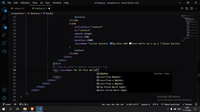 ? Responsive Navigation Bar using Nextjs & TailwindCSS from scratch. смотреть онлайн