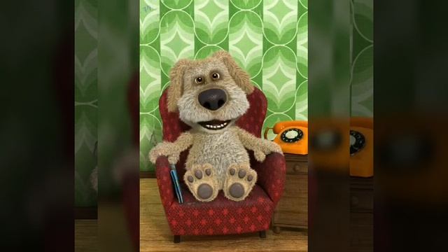 Смешной пёс Бен рассказывает басню Крылова