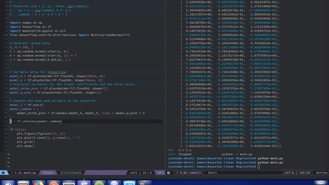 TensorFlow Tutorial: How to implement Bayesian linear regression смотреть онлайн