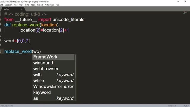 61- Replace word with function in python смотреть онлайн