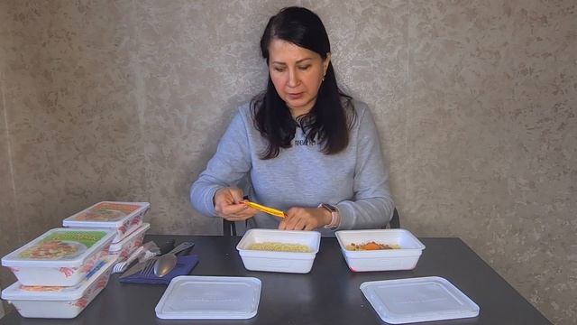 Самый вкусный доширак. Пробую доширак с разными вкусами. Съела 12 порций. смотреть онлайн