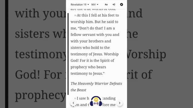 Revelation 19 | NIV | Listen & Rea-Along Bible Series смотреть онлайн