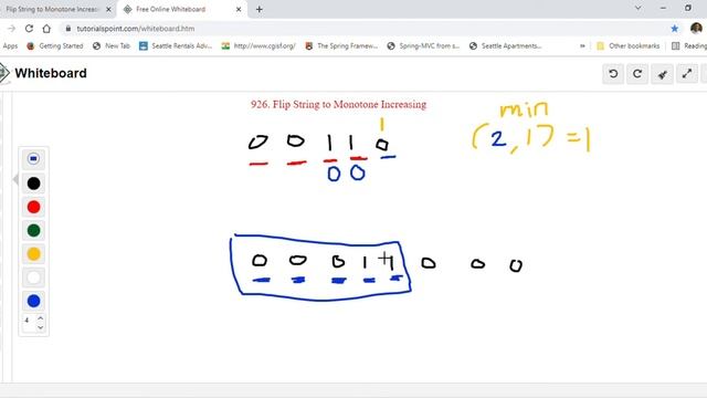 LeetCode 926 Flip String to Monotone Increasing - Logic Explained With Java Solution & Examples смотреть онлайн