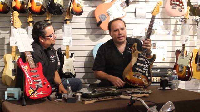 John Cruz and Joe Reynoso discuss the History of the Fender Custom Shop. смотреть онлайн