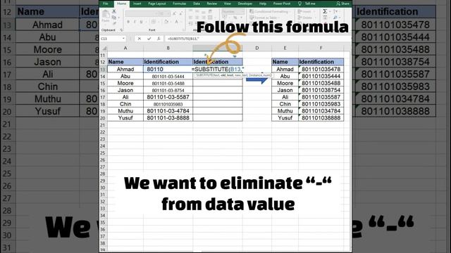 Excel Tutorial (Flash Fill, Substitute and Concatenate Function) смотреть онлайн
