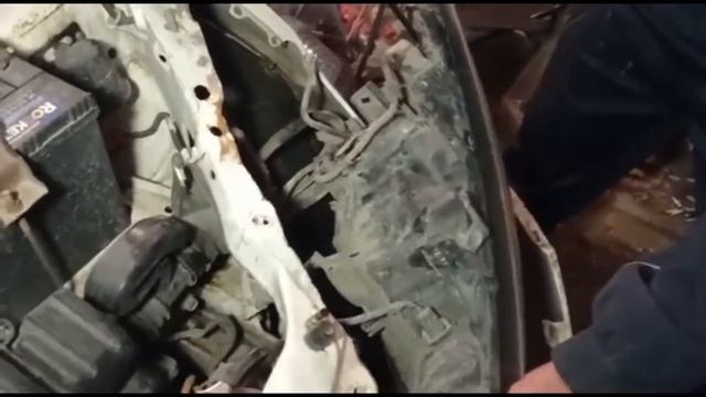 Борт журнал HONDA FIT- замена лампочек в фаре, установка снятие фары, установка ДХО своими руками