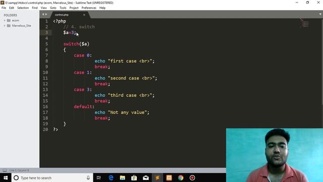 03 control statement part2 switch case смотреть онлайн