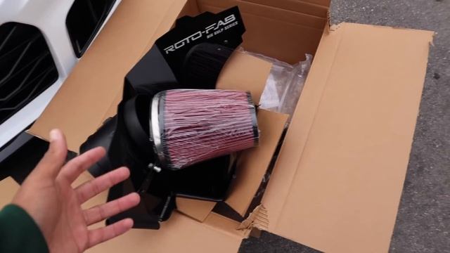 NEW MOD 2018 Camaro Zl1 GETS Roto Fab Intake BIG Gulp ! смотреть онлайн