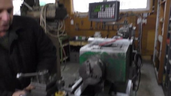 Электронные линейки на токарный станок ИЖ 1И611П. Установка, настройка работы по диаметру