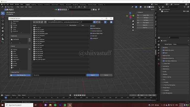 1. settings + importing by Emez смотреть онлайн