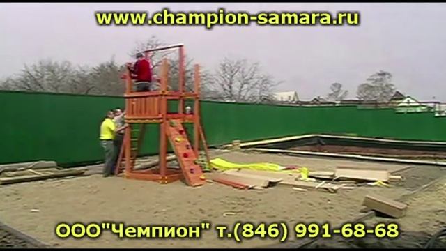 Как сделать детскую площадку на даче? смотреть онлайн