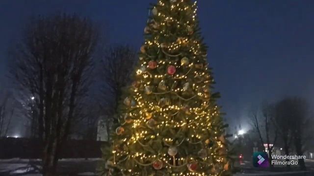 Новогодняя ёлка в Петриковке | Новый год 2022 | рубрика - ПОЕЗДКИ смотреть онлайн