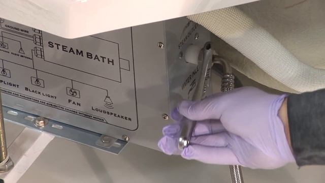 How to connect water supply for AquaPat MK-117 steam generator? смотреть онлайн