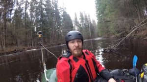 Сплав по реке Бусловка / или самая лютая река Легинградской области [Лучшие реки Ленобласти]