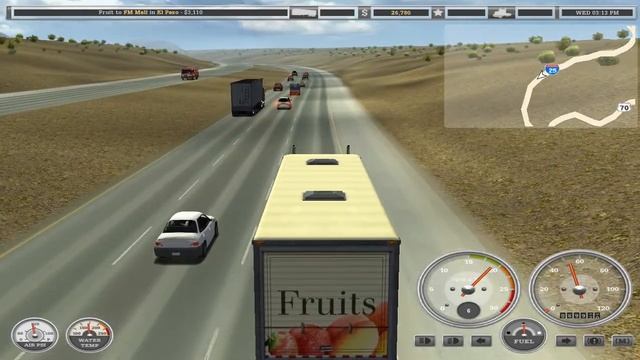 18 Wheels of Steel Haulin' walkthrough part 3 смотреть онлайн