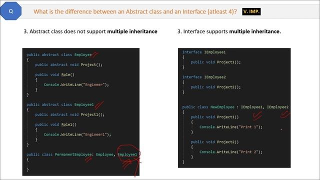 Abstract Class vs Interface (Real Application Use) in C# .NET смотреть онлайн