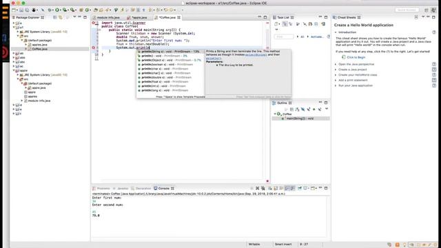 Java Programming Tutorial - Building a Basic Calculator смотреть онлайн