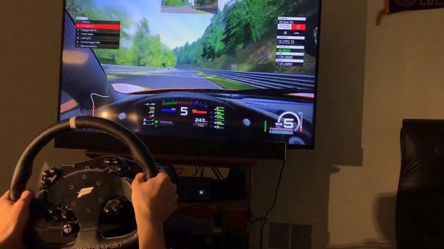 Fanatec CSW V2 | Assetto Corsa (Xbox One) | McLaren P1 | Nordschleife Tourist смотреть онлайн