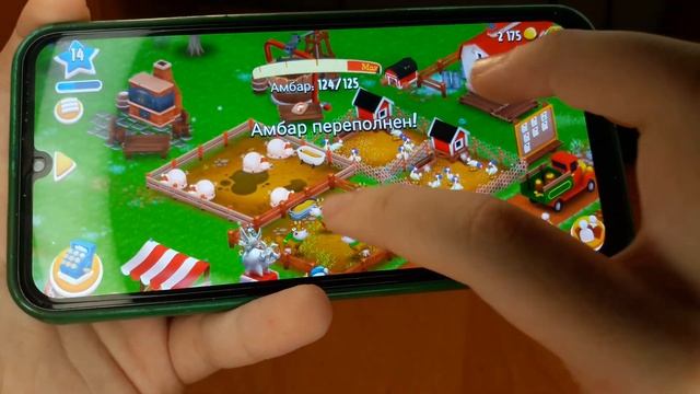 Играю в игру Hay day. Продолжаю развивать свою ферму. Построил печь для пирогов. смотреть онлайн