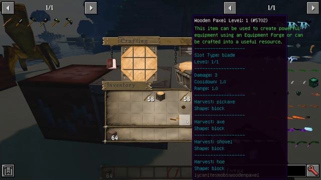 RLCraft Wooden Multi-Tool Crafting Guide