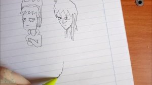 ПРОБУЮ РИСОВАТЬ ЛЕВОЙ РУКОЙ