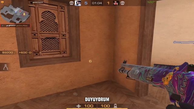 Standoff 2 Türkçe rekabetçi | Full allies gameplay | Ipad pro 12.9 120 fps 5 finger смотреть онлайн