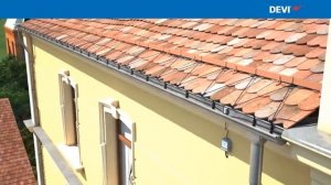 Обогрев кровли и водостоков саморегулирующимся кабелем DEVI