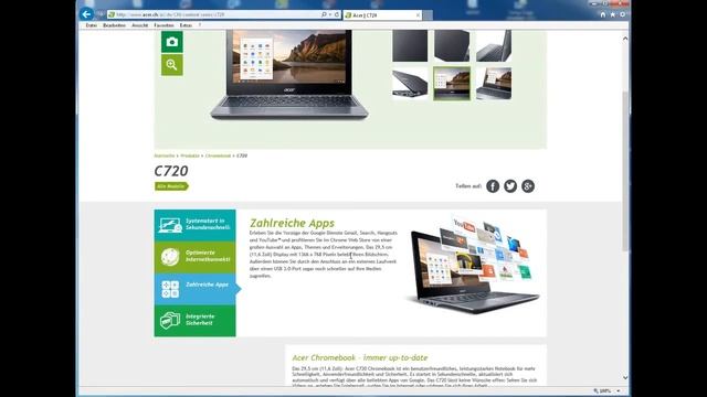 Test Acer C720-2800 Chromebook - Acer C720-2800 Chromebook - Testergebnis C720 смотреть онлайн