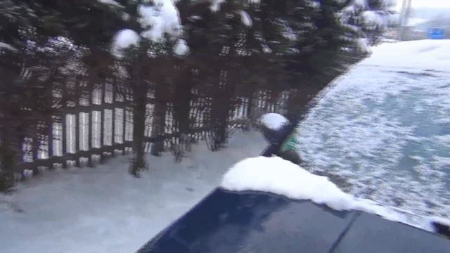 Зима в Германии/Намело много снега/Зима как в Казахстане смотреть онлайн