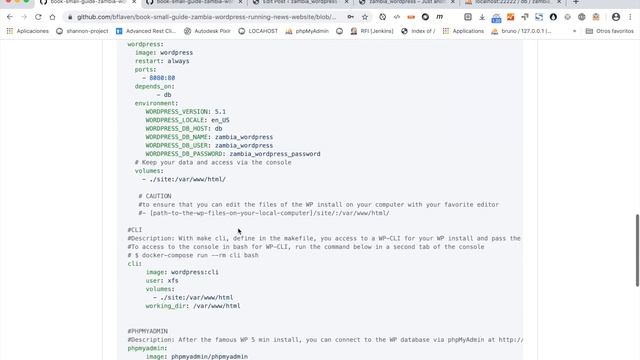 Video #3 Launching the WP 5-minutes-install, playing with Backoffice & with WP-CLI in console смотреть онлайн