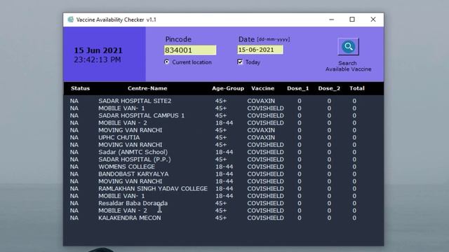 ✅ #01 DEMO - Vaccine Availability Checker desktop app using Python and Tkinter | GUI Development смотреть онлайн