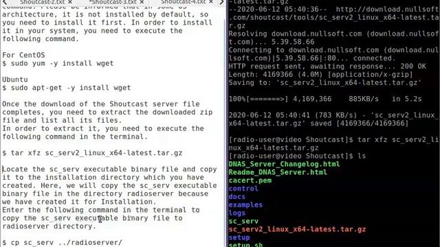How to install Shoutcast server on Linux VPS or dedicated server? смотреть онлайн
