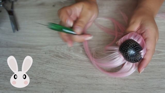 Как легко прошить волосы кукле! Трессы из Китая. смотреть онлайн