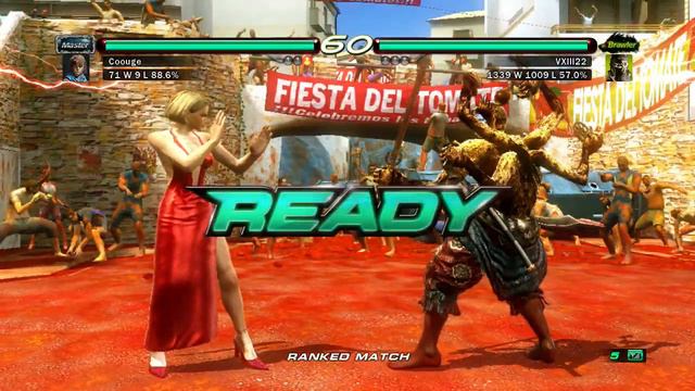 094 - Tekken 6 - Coouge (Anna Williams) vs VXIII22 (Yoshimitsu) смотреть онлайн