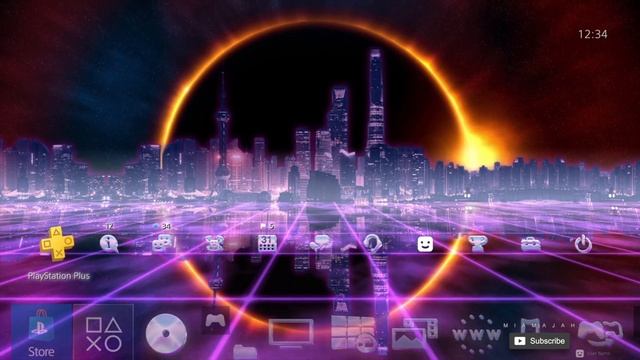 Synth City Night 4K - Puzzle Showdown | PS4 (Dynamic Theme) HD смотреть онлайн